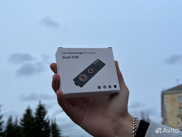 Беспроводная зарядка 3 в 1 для apple