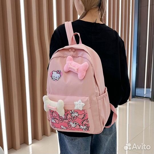 Рюкзак для девочки hello kitty аниме y2k