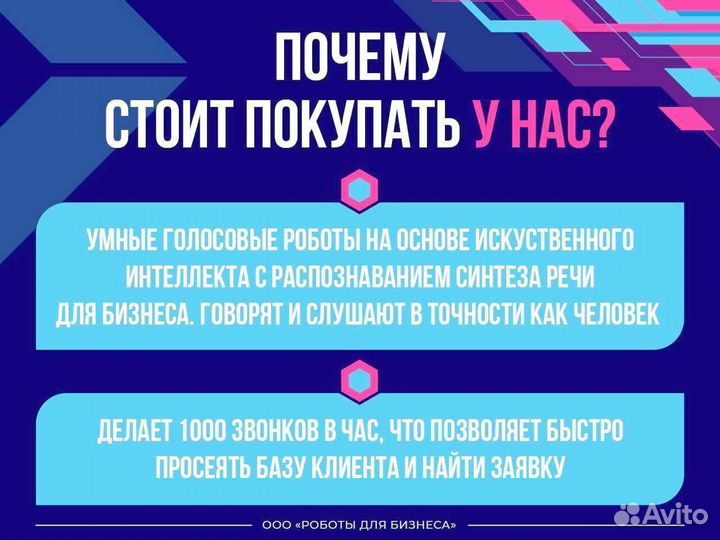 Доходная франшиза сервис голосовых роботов