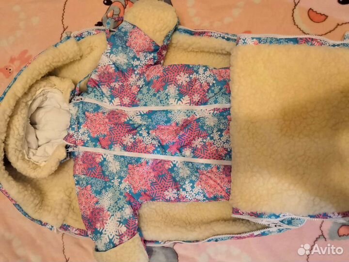 Конверт на выписку зимний