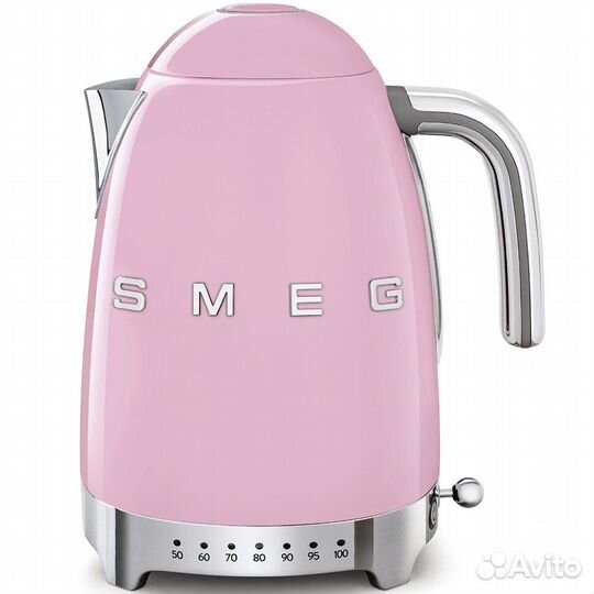 Чайник Smeg KLF04pkeu розовый