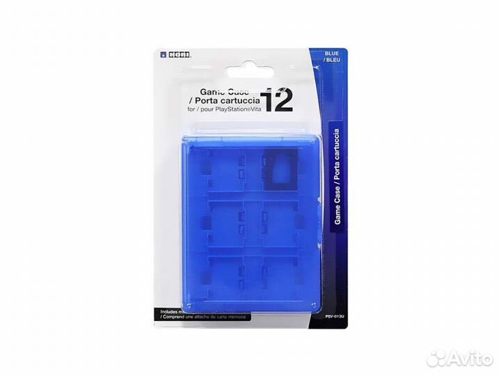 Футляр для хранения 12 флэшкарт Hori PS Vita 12