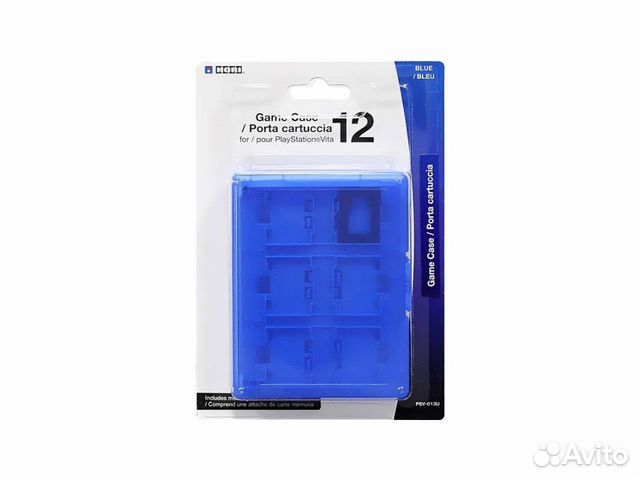 Футляр для хранения 12 флэшкарт Hori PS Vita 12