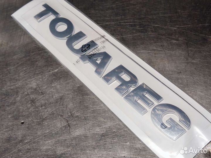 Надпись крышки багажника VW *Touareg V6 TDI*