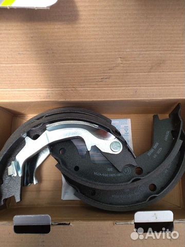 Задние колодки hyundai