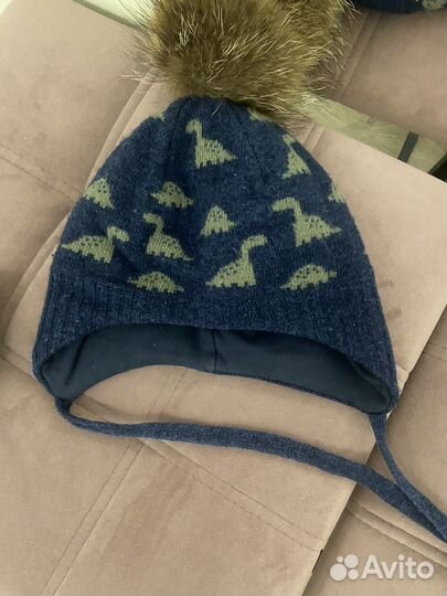 Шапка котофей 48-50 зимняя