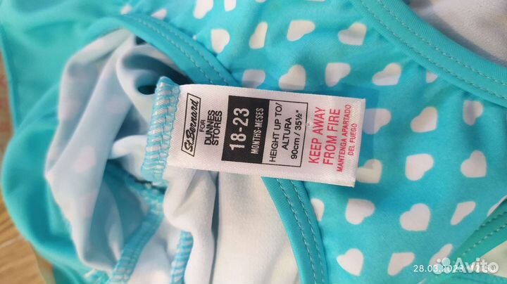 Купальник для девочки 92 104 для девочки