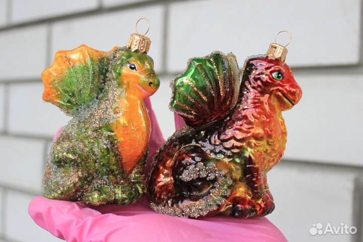 Елочные игрушки Irena Дракон