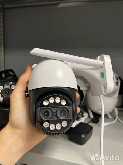 Видит номера камера уличная WiFi с зумом 8х (Арт.3