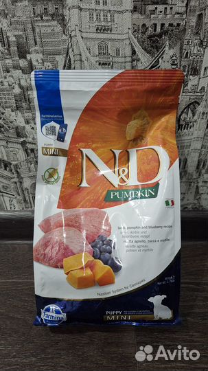 Корм для собак farmina N&D pumpkin