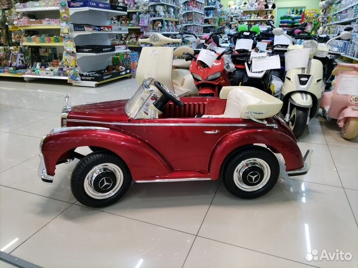 Детский электромобиль Менседес 300 классика