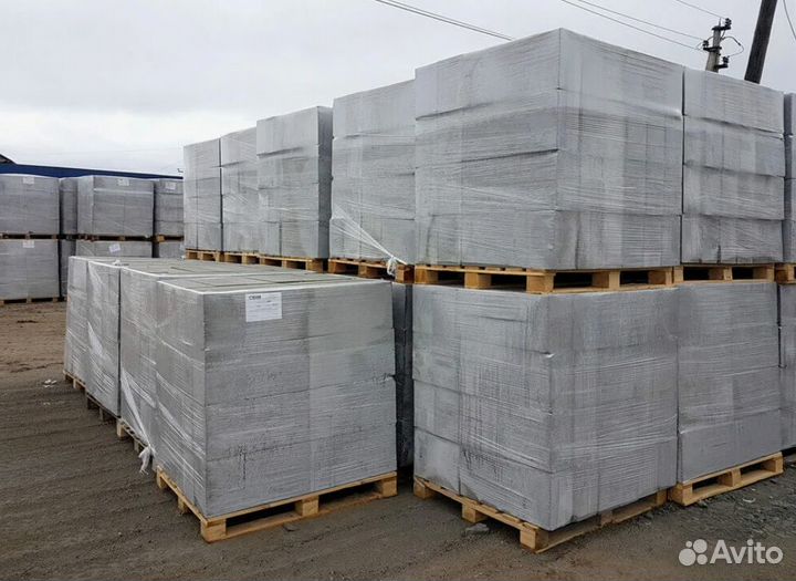 Газобетонные блоки коттедж D-500 600-300-150 мм