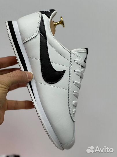Nike Cortez Basic Leather White Black