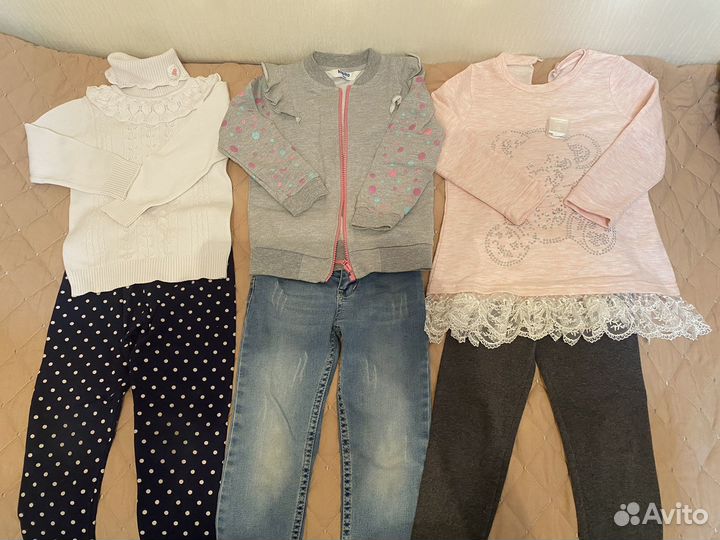 Одежда пакетом для девочки 104