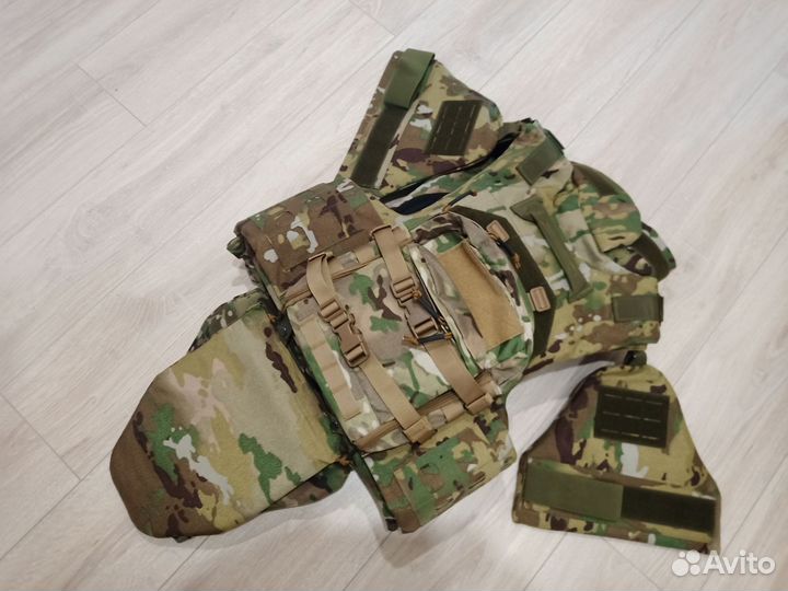 Бронежилет мультикам плитник в сборе бр1