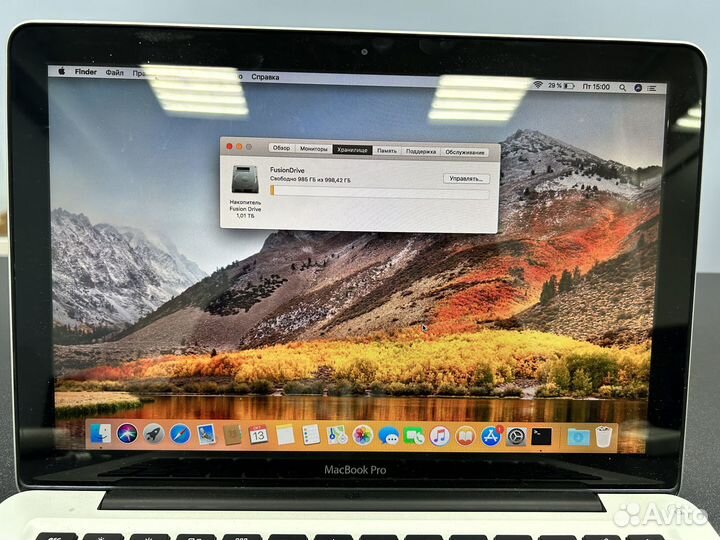 MacBook Pro 13 mid 2012 i7/16gb/1TB ssd
