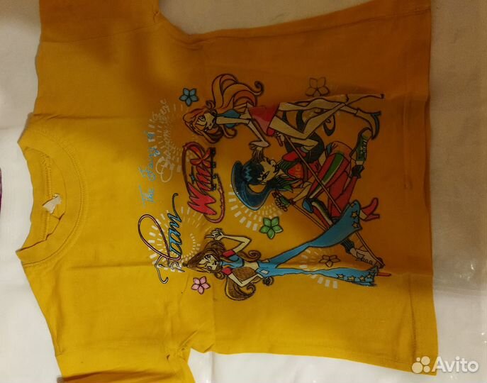 Футболки для девочки 122 128