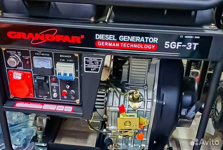 Дизельный генератор 5квт