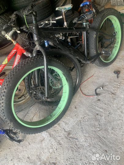 Велосипед фэтбайк бу