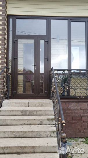 Входная группа пвх с ламинацией