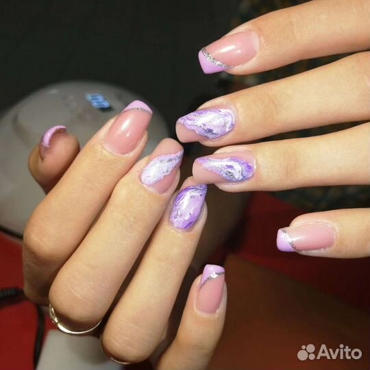 Маникюр с покрытием гель-лаком