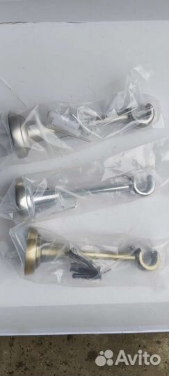 Одинарный евро кронштейн для штор Д16