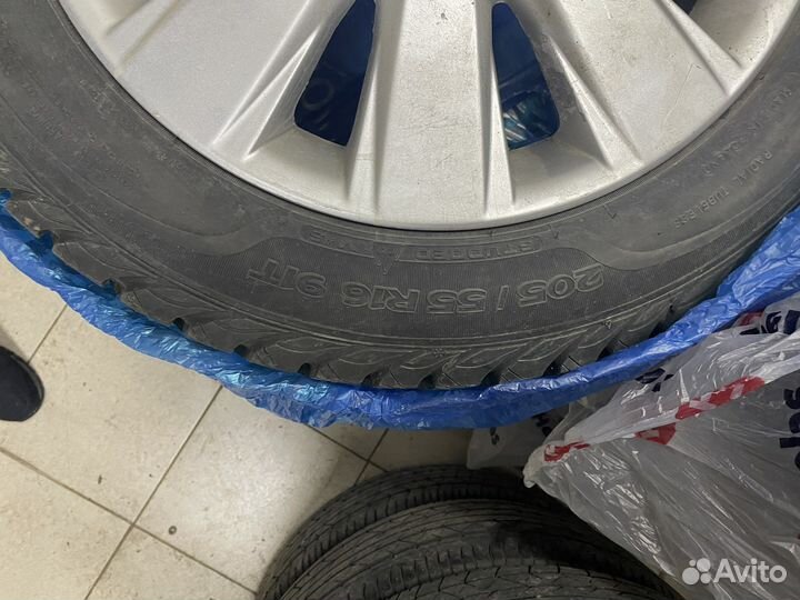 Колеса в сборе R16 зимние opel