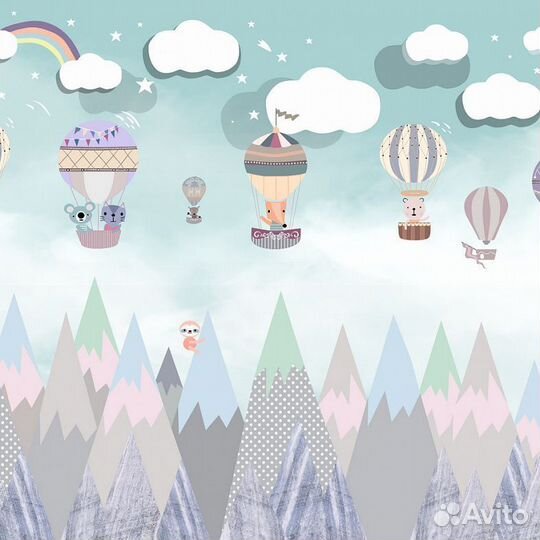 Детские фотообои 