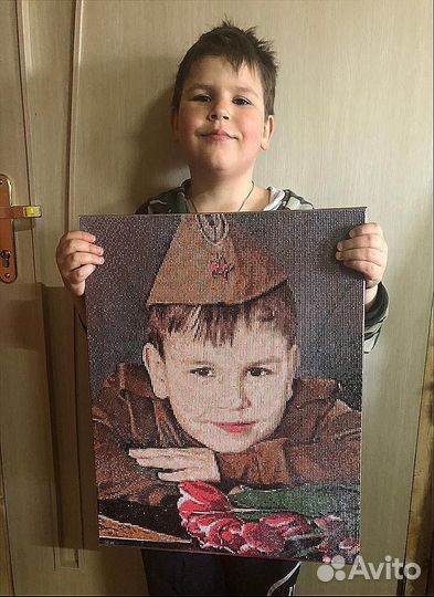 Алмазная мозаика по фото - производство