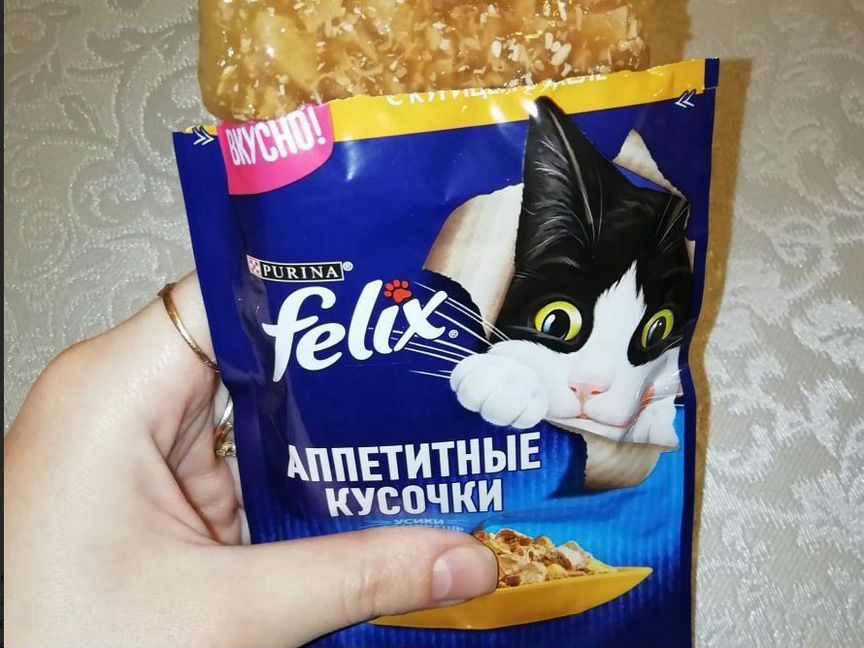 Корм Феликс Felix с курицей бесплатная доставка