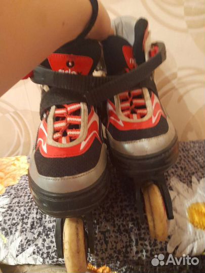 Роликовые коньки раздвижные 38-41