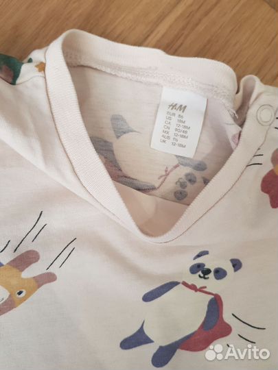 Пакет вещей для девочки 86-92 H&M