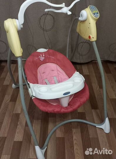 Детские электронные качели для новорожденных