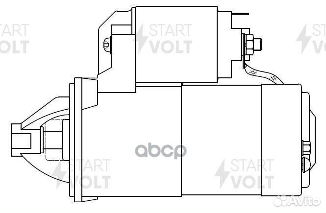 Стартер LSt 0813 startvolt