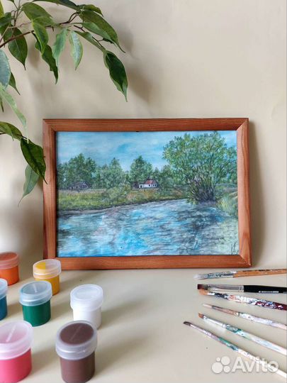 Картина акварелью 