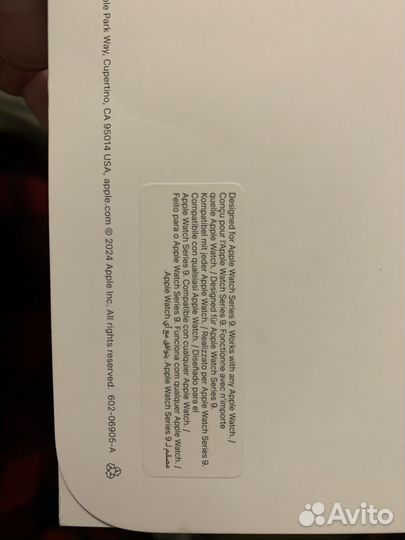 Оригинальный ремешок apple watch 45 или 46