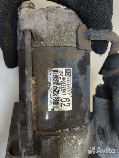 Стартер Mitsubishi Grandis, 2007