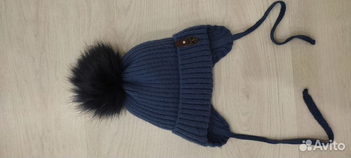 Шапочка детская зимняя от 0 до 3 лет