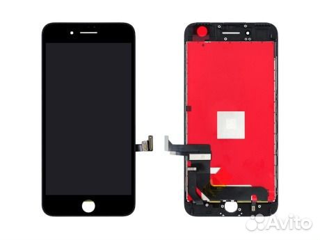 Дисплей Айсотка для iPhone 7 Plus черный Aaa