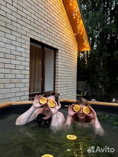 Банный чан и баня