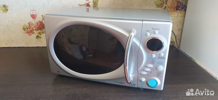 Свч микроволновая печь бу после ремонта+гарантия