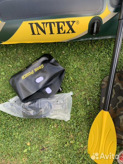Лодка надувная intex