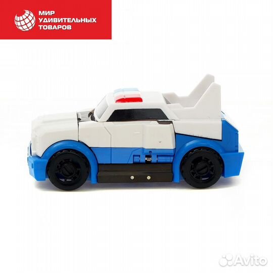 Робот «Полицейский», трансформируется одним движен