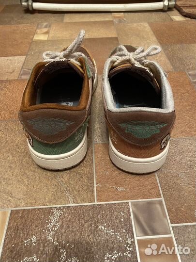 Кроссовки Nike air jordan 1 low voodoo