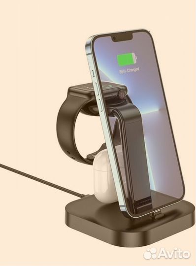 Сетевое зарядное устройство hoco CW43, б/у