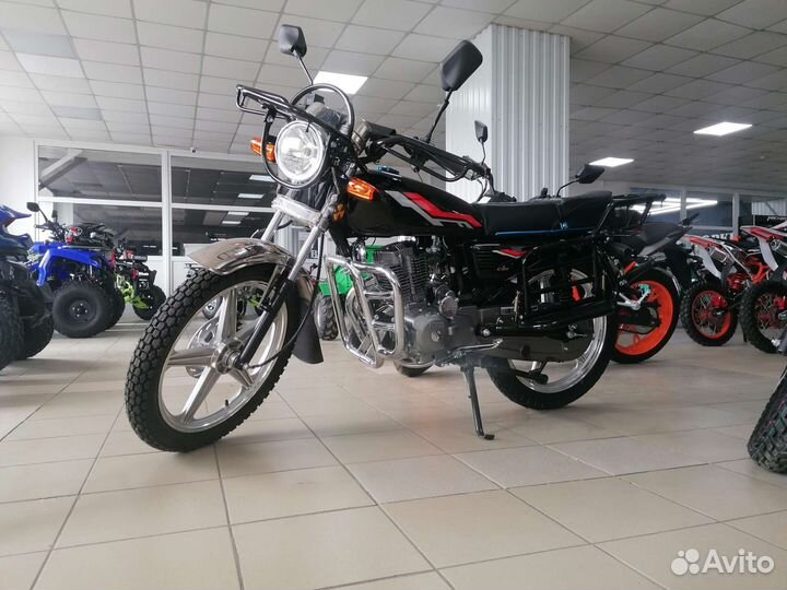 Мотоцикл Hunter 200 (Лесник, Forester) чёрный, птс
