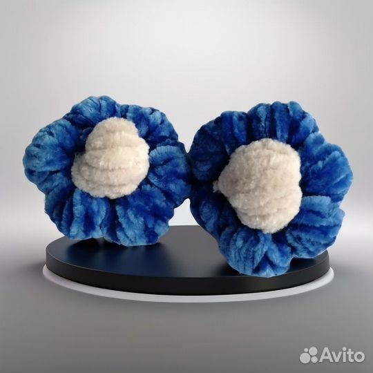 Вязаные резинки для волос