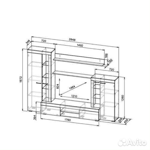 Стенка в гостиную