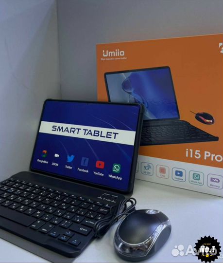 Планшет пк Umiio i15 pro новый 6/128Гб