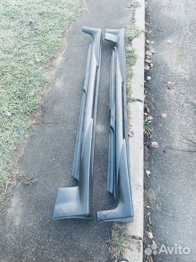 Накладки на пороги ваз 2114-09